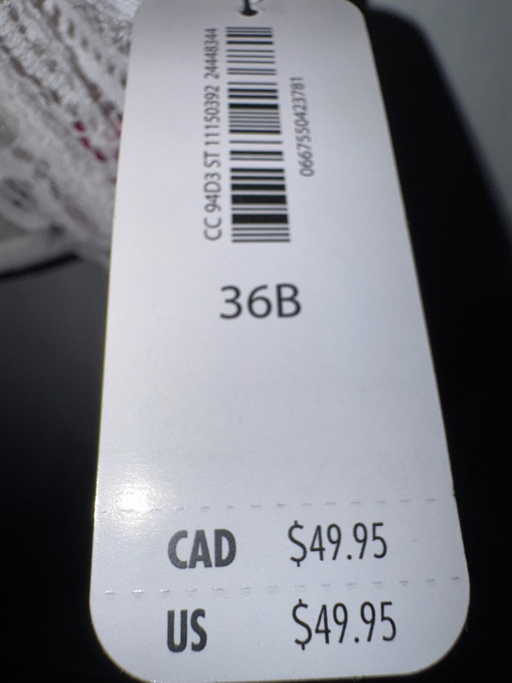 Lace Double Push-Up Bra w/ Strappy Back - Picture 2 of 3